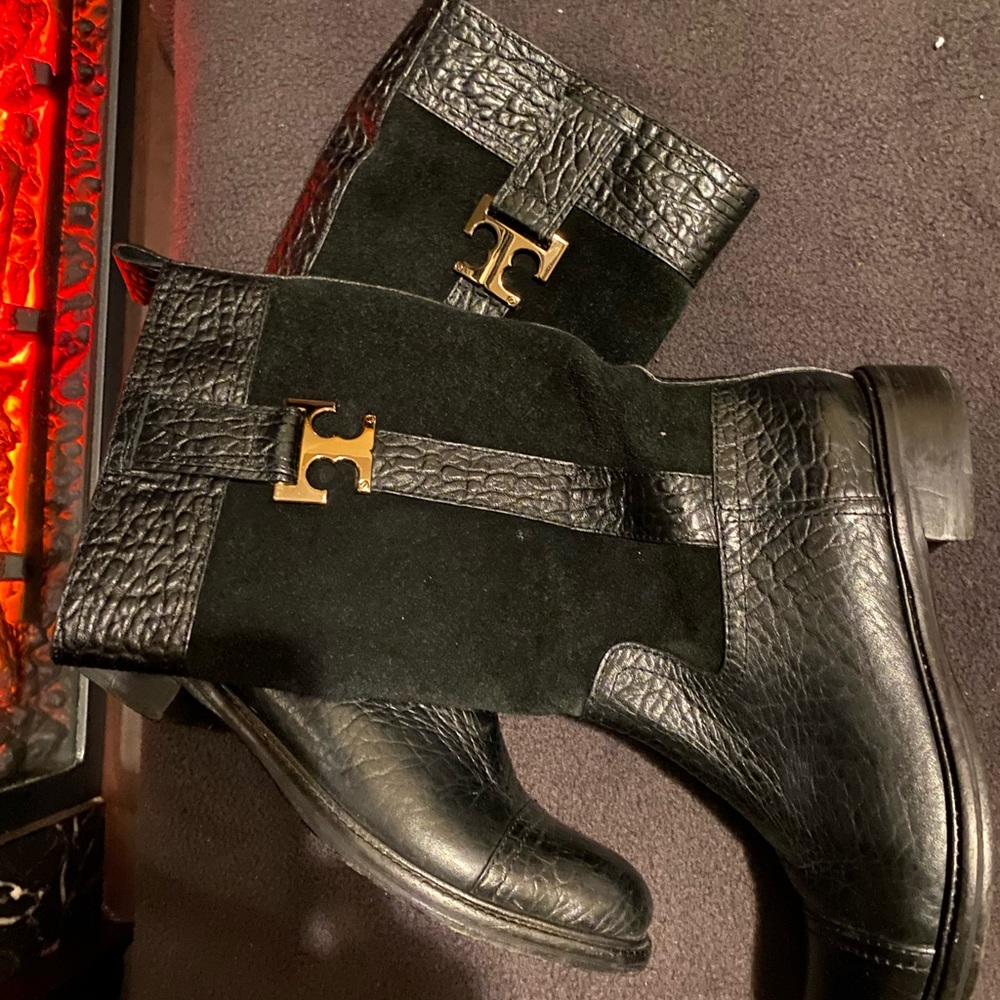 Tory Burch Mid- Calf Boots